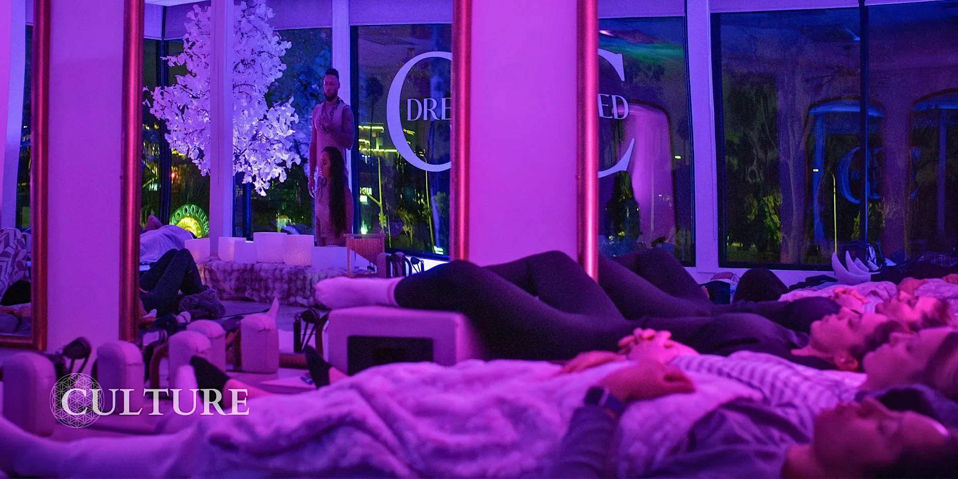 Deep relaxation during session